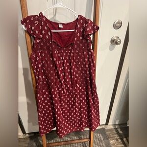 Summer dress short sleeve